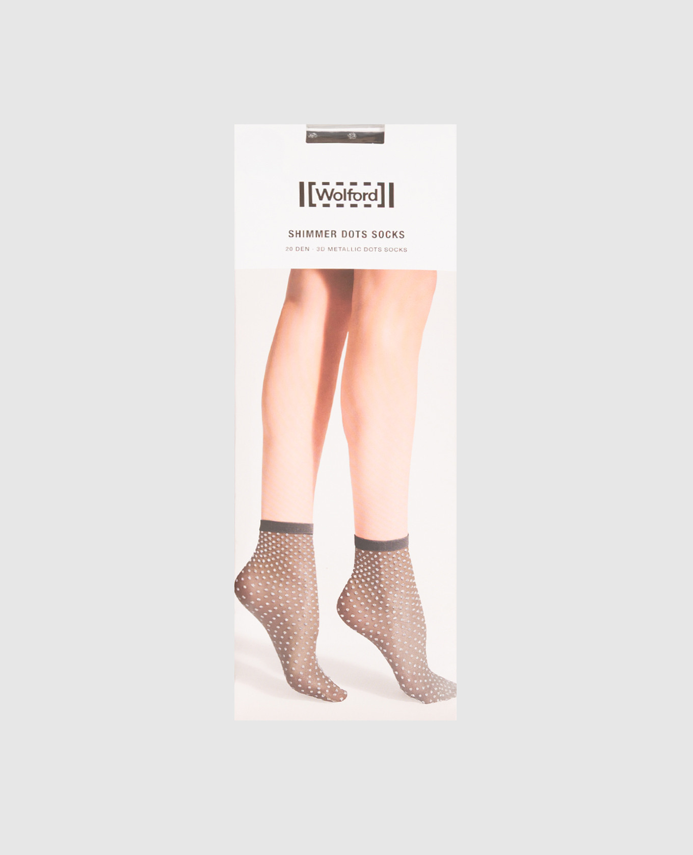 Black Shimmer socks 20 den