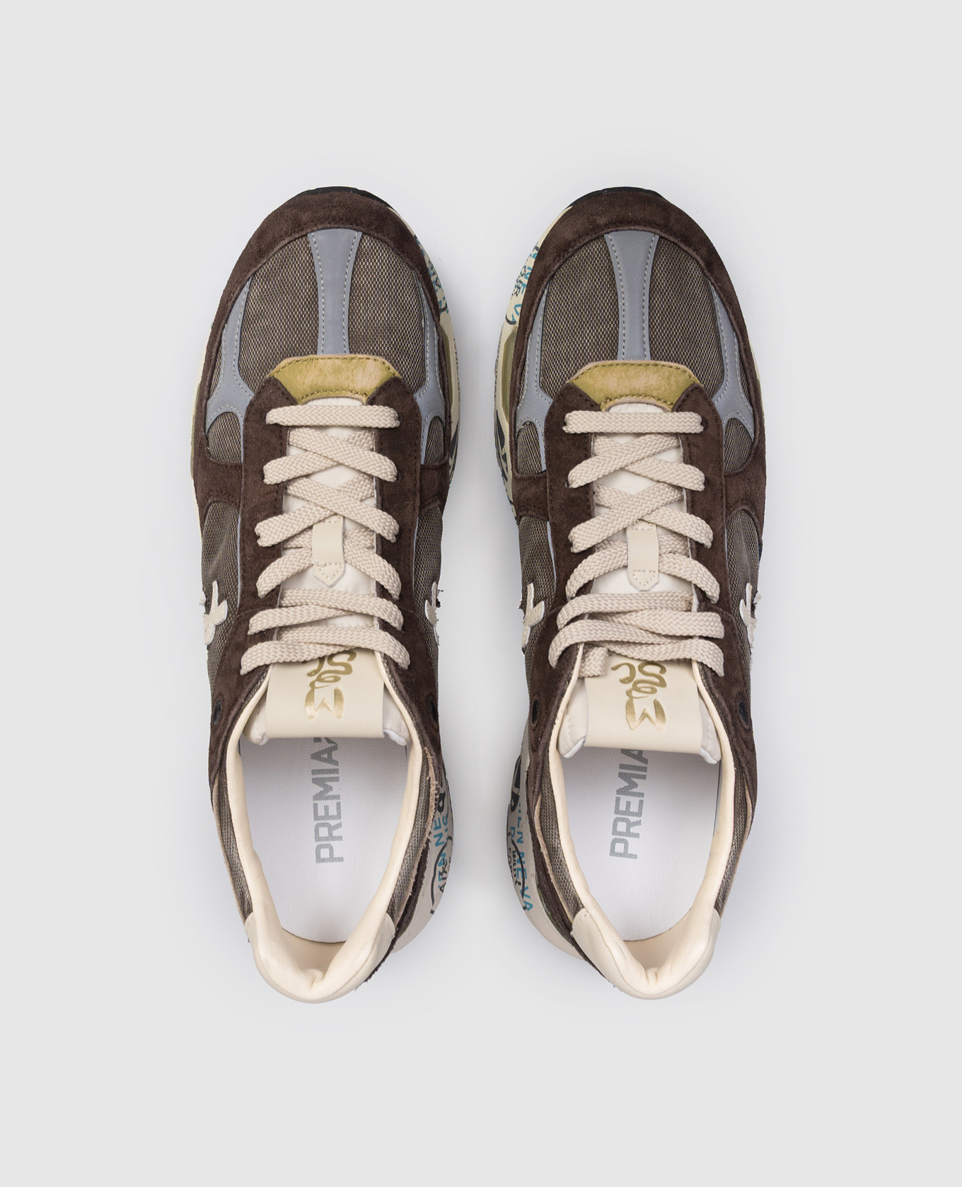 

Brown combination sneakers Mase 25 Premiata
