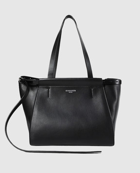Ann Demeulemeester Endre black leather tote bag B0013897LT189