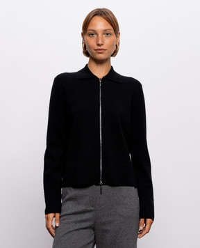 Max Mara Black wool cardigan MMLSNACK