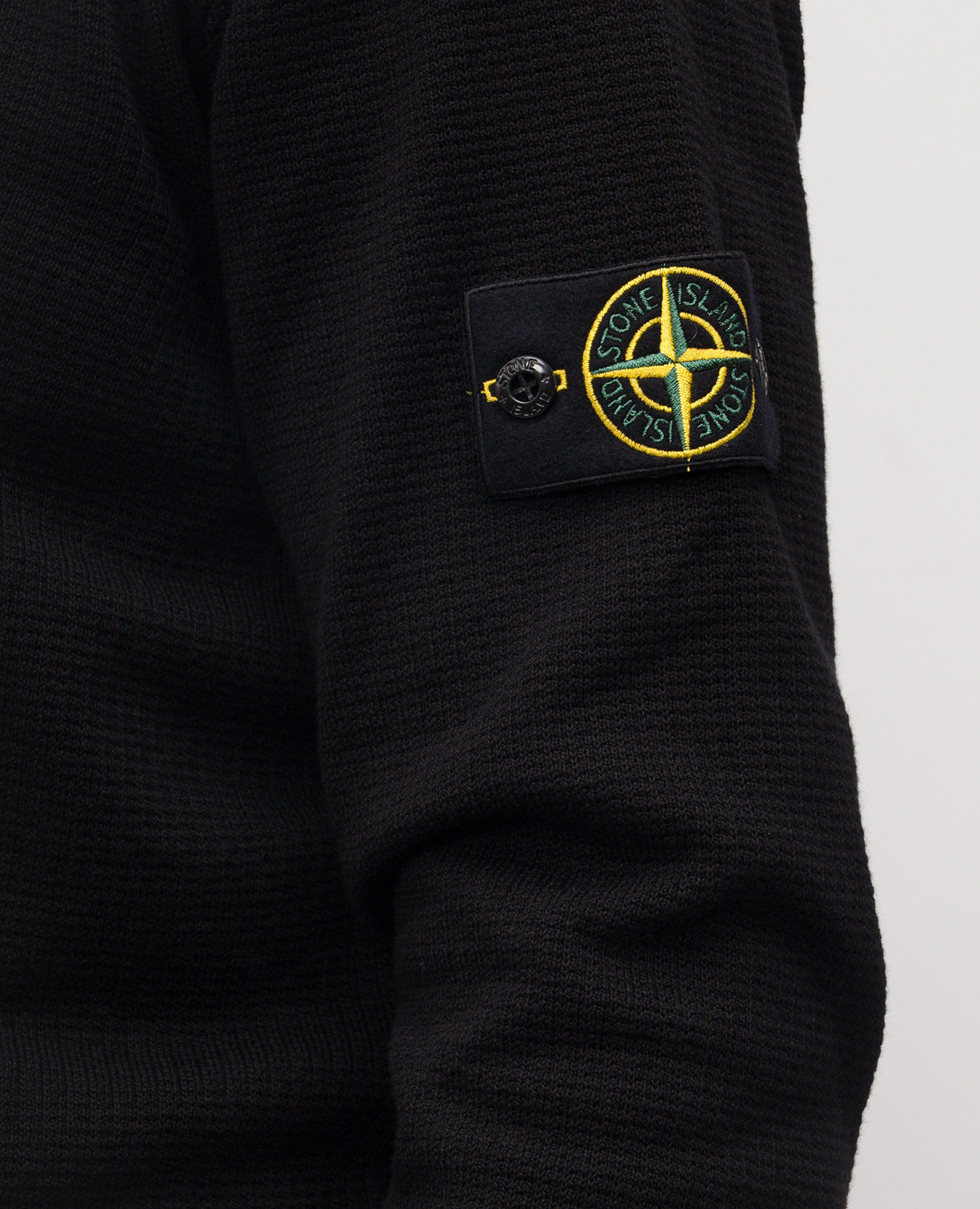 

Black jumper with logo Stone Island