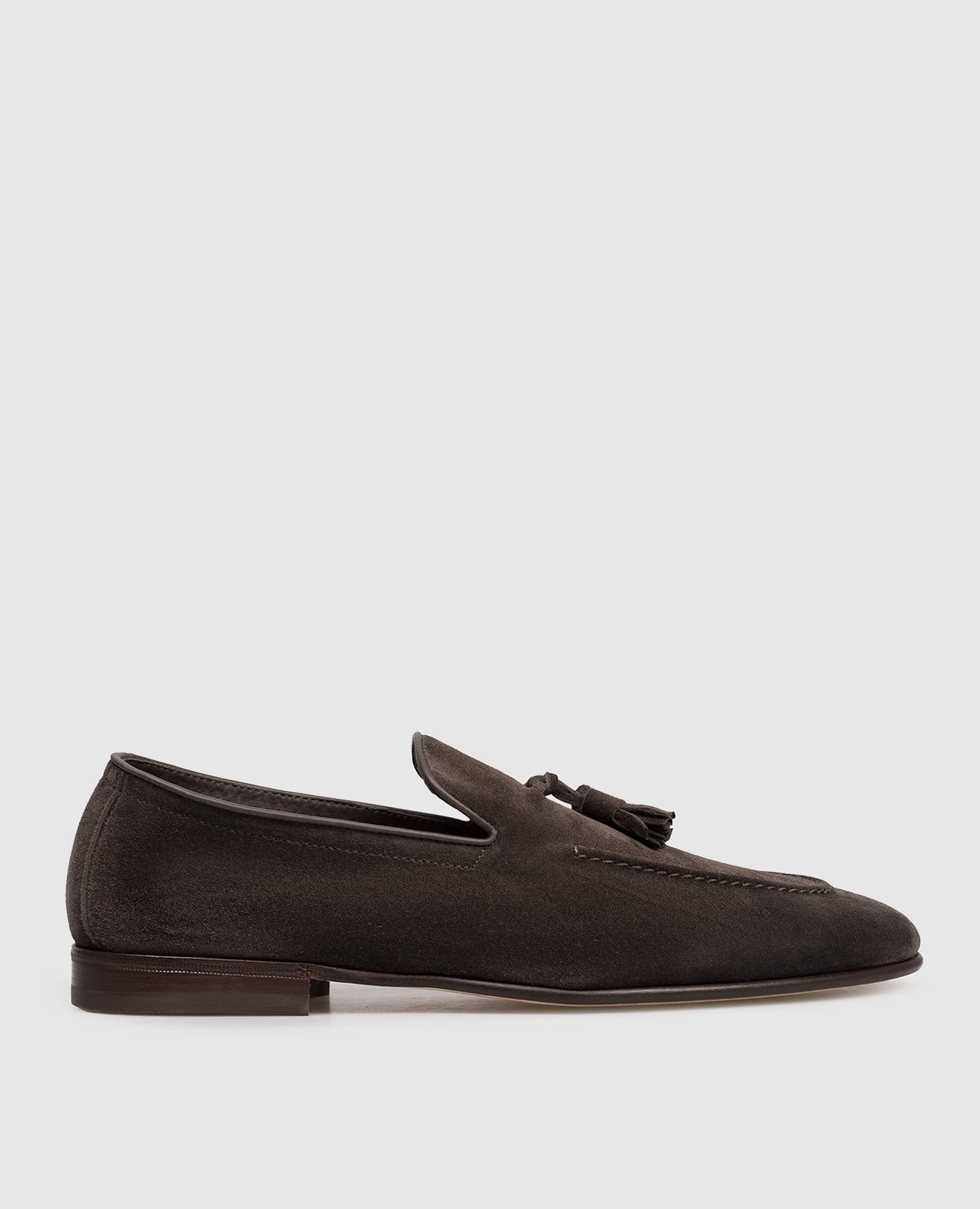 

Brown suede loafers Brunello Cucinelli