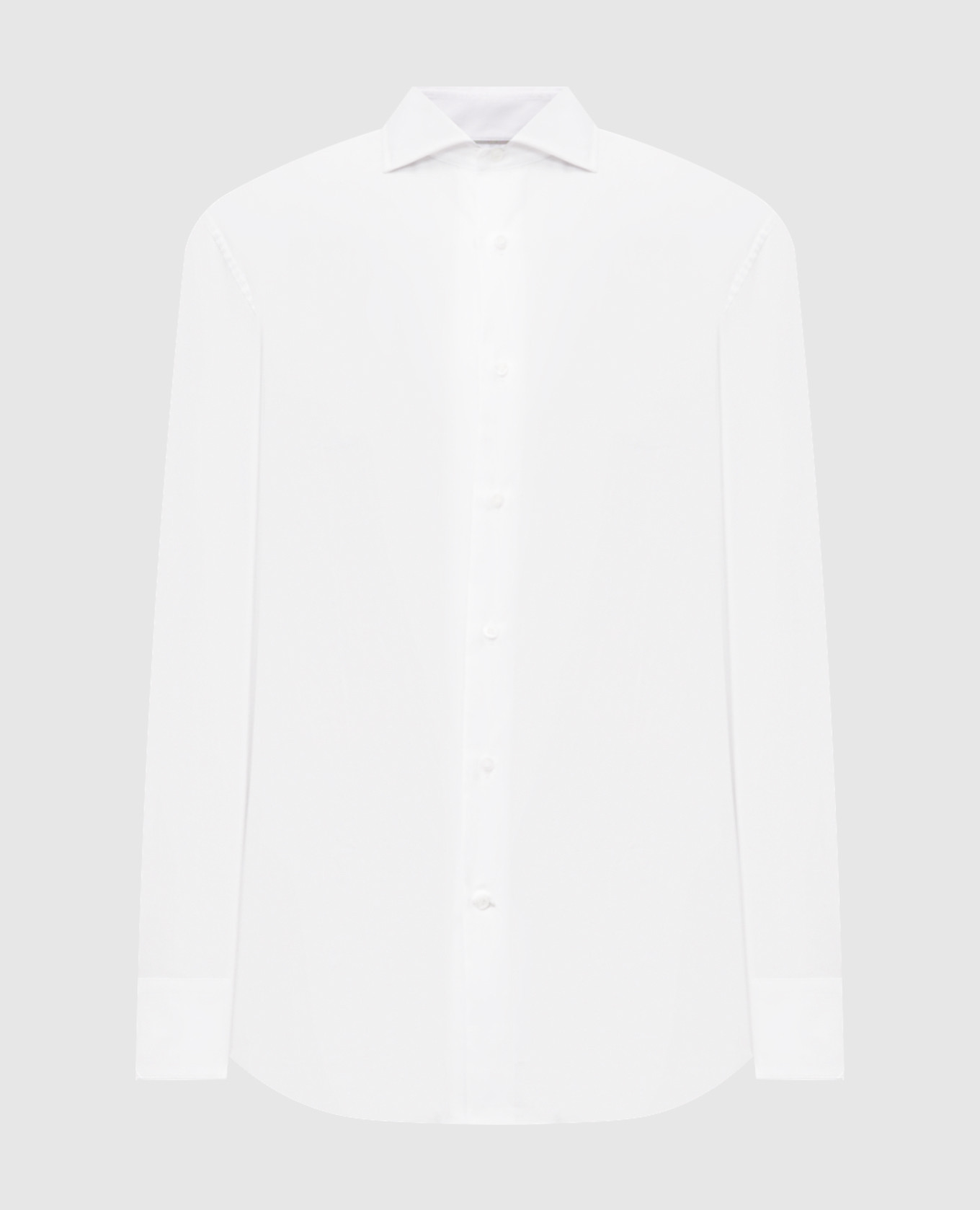 White cotton shirt Brunello Cucinelli
