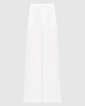 Twinset White linen pants 261TT2302