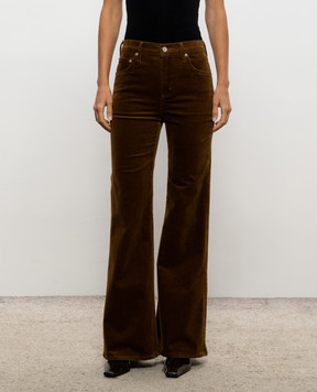 CITIZENS OF HUMANITY Kimberly Brown Corduroy Flare Pants 22451449