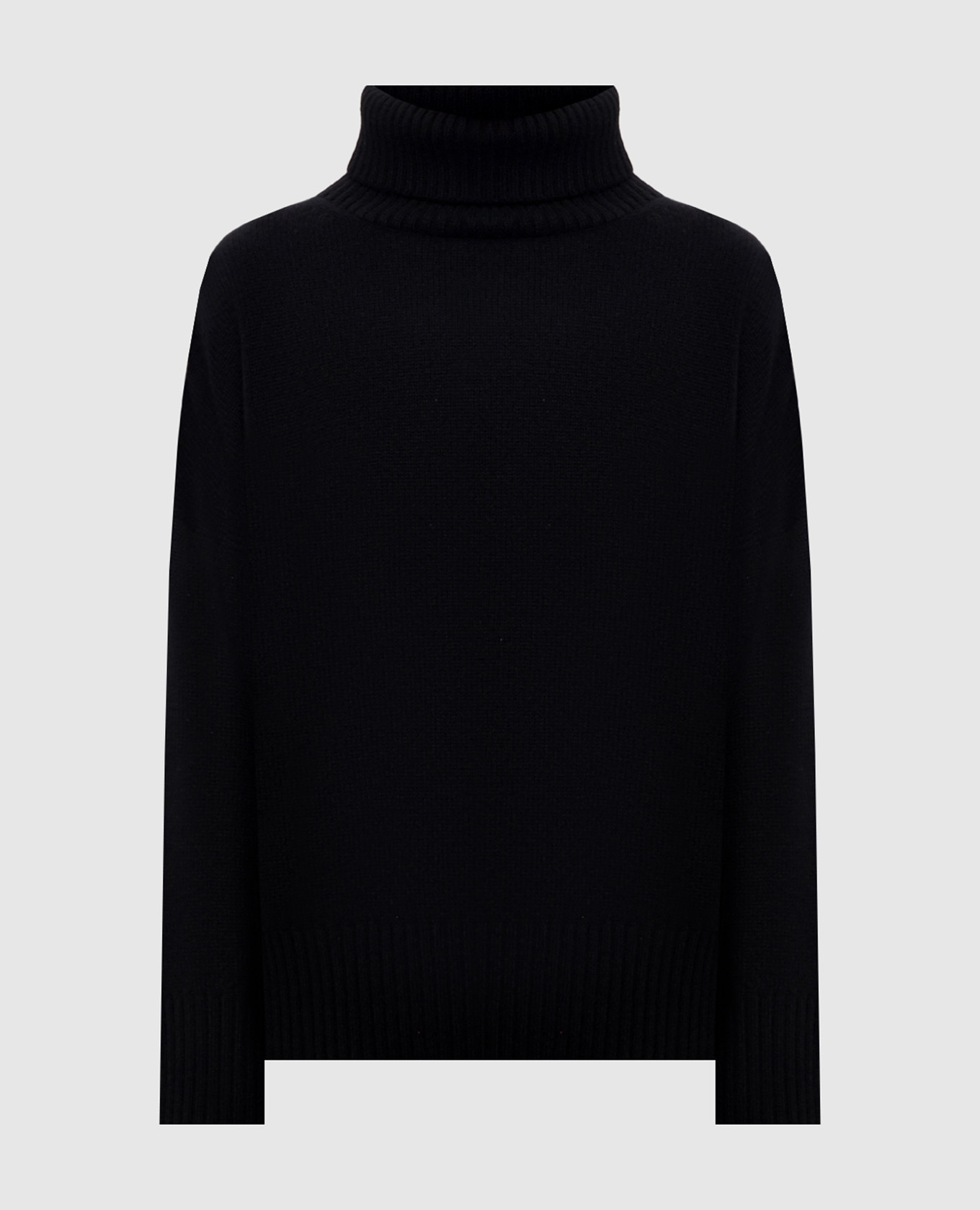 Black Malaga cashmere sweater