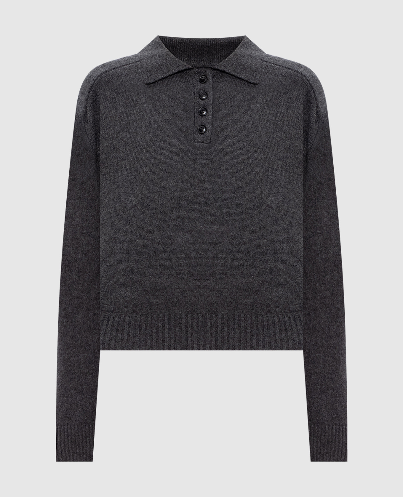 

HOMERE gray cashmere sweater Loulou de Saison, Grey