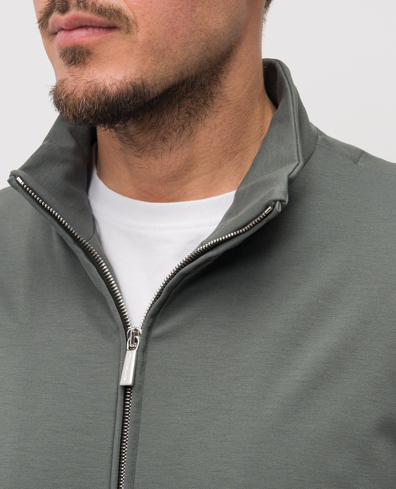 Green CRISPIN FELPA sports jacket MooRER 5