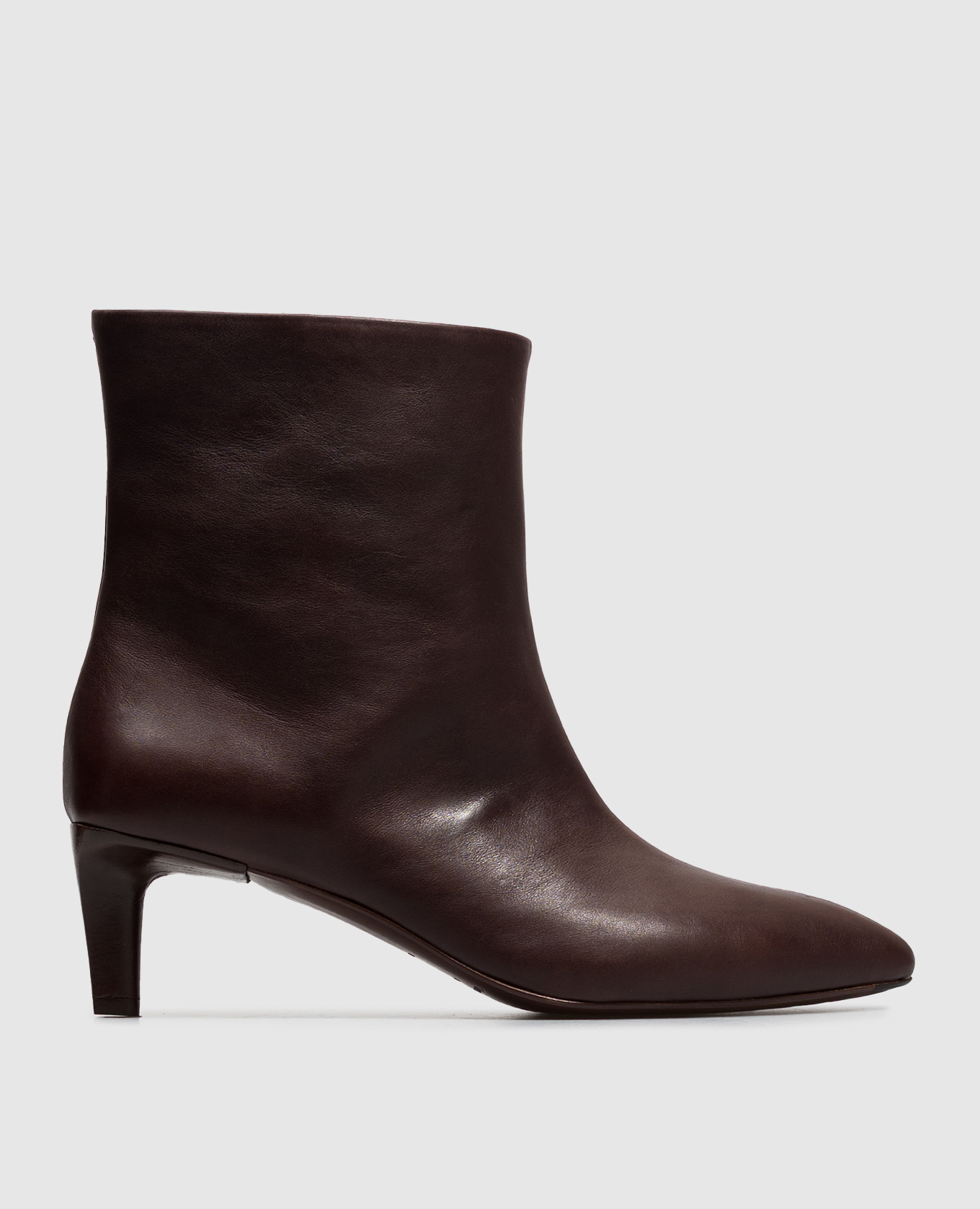 Flore burgundy leather ankle boots Officine Creative