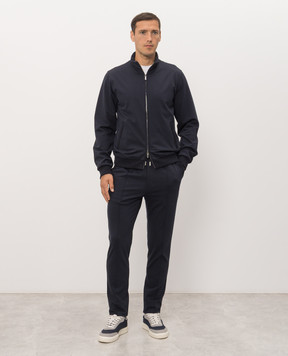 MooRER Blue CRISPIN TUTA tracksuit CRISPINTUTAJ