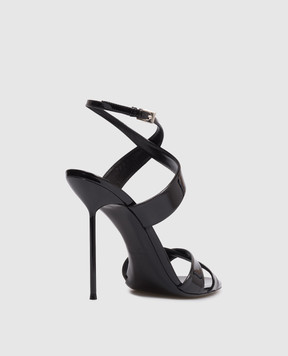 Paris Texas Black patent leather sandals LIDIA PX1817XVN01