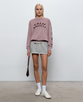 Palm Angels Pink long sleeve with print PAMAB001JR001w