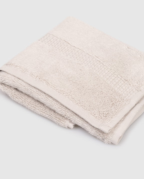 Hamam PERA grey terry face towel PERAWASHCLOTH