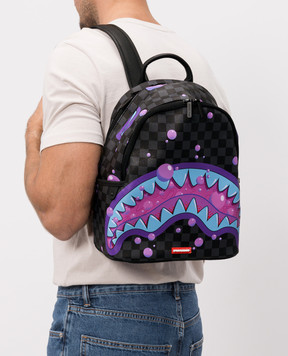 Sprayground Children's backpack PURPLE SLIME SHARK with print 910B8955NSZ