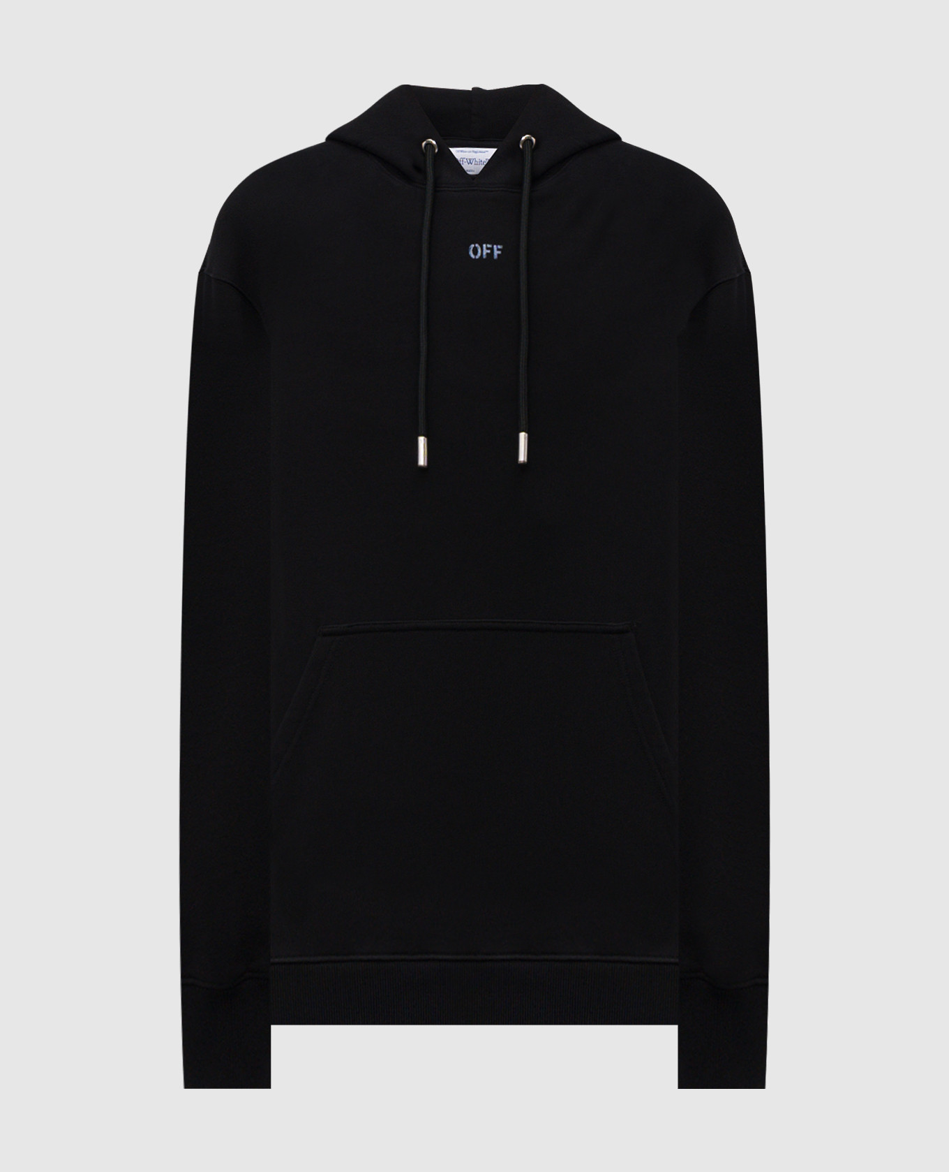 

Black hoodie with logo print Off-White
