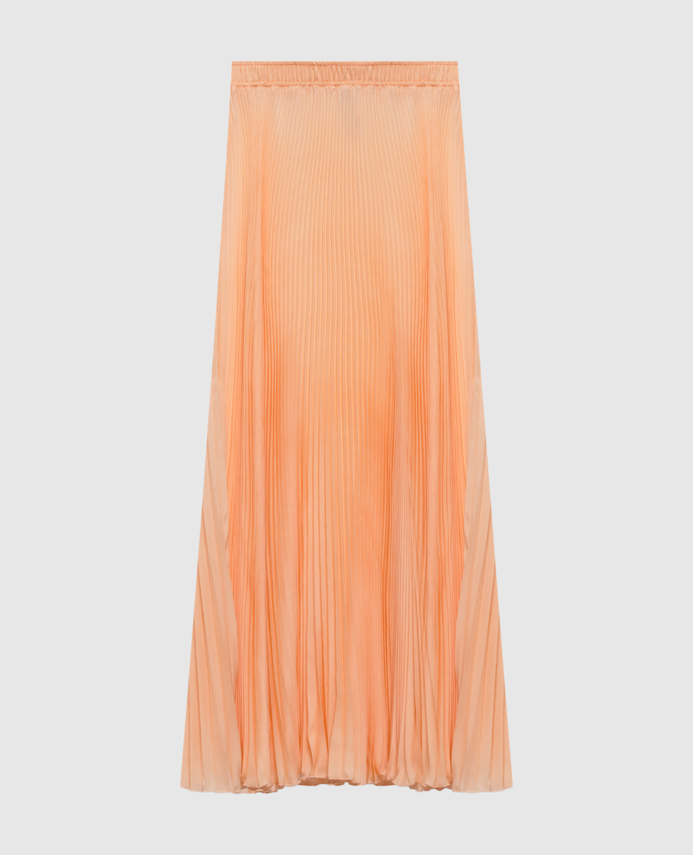 

Orange pleated silk skirt Ermanno Scervino