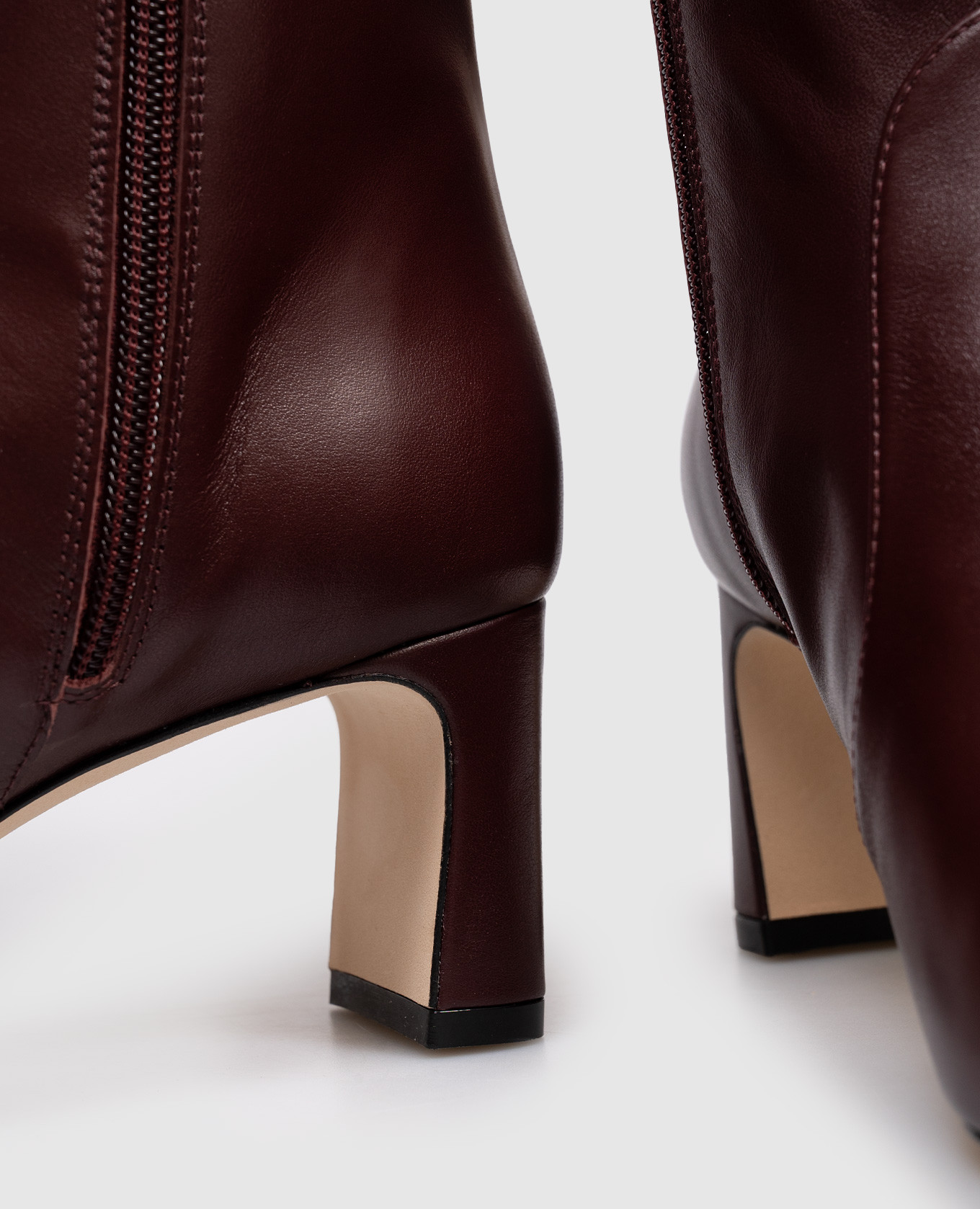 

Burgundy leather ankle boots BABETTE Stuart Weitzman