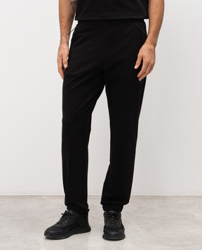 C.P. Company Metropolis Black joggers with logo LSP011A006452W