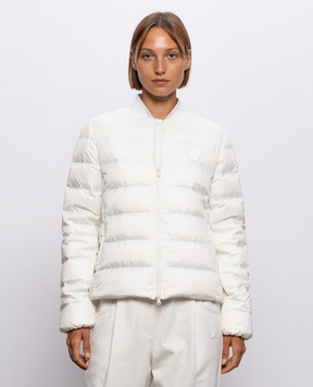 Brunello Cucinelli Ivory down quilted jacket MD5983309