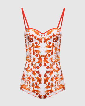 Dolce&Gabbana Swimsuit in branded print O9A13JONO19