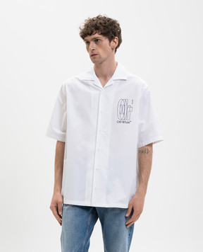 Off-White Double Arrow white shirt 44XGG01FS26F001