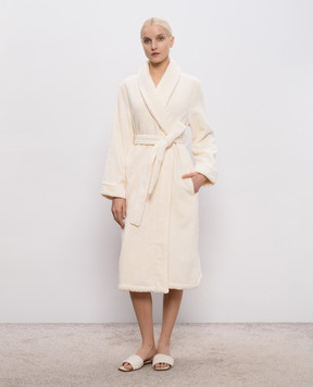 Hamam Terry bathrobe PERA ivory PERABATHROBE