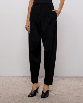 Max & Co Black BRUNO high-rise pants MCOBRUNO