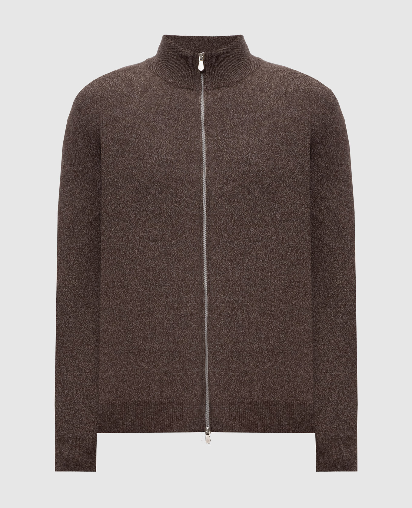 Brown cashmere cardigan