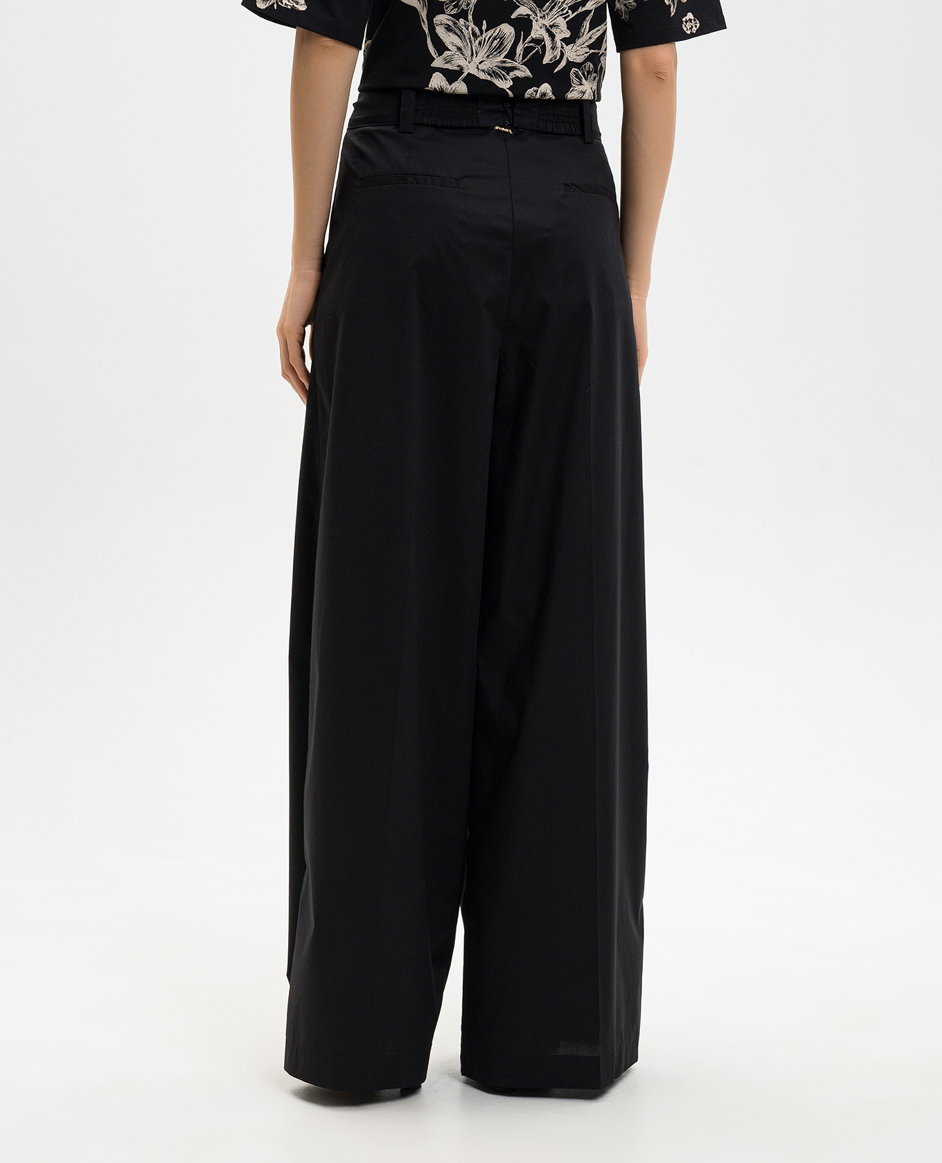 Black pants with belt Twinset 4