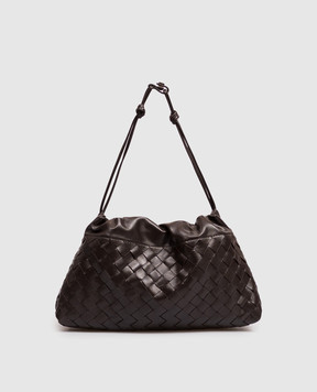 Bottega Veneta Brown leather pouch bag Notte 844626V3IV0