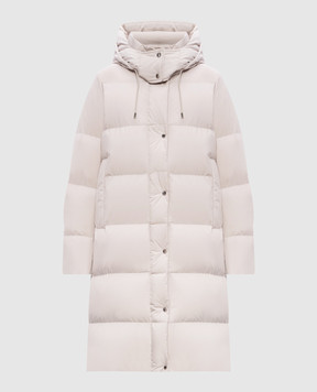 MooRER Beige down jacket BRIDGET BRIDGETSTP