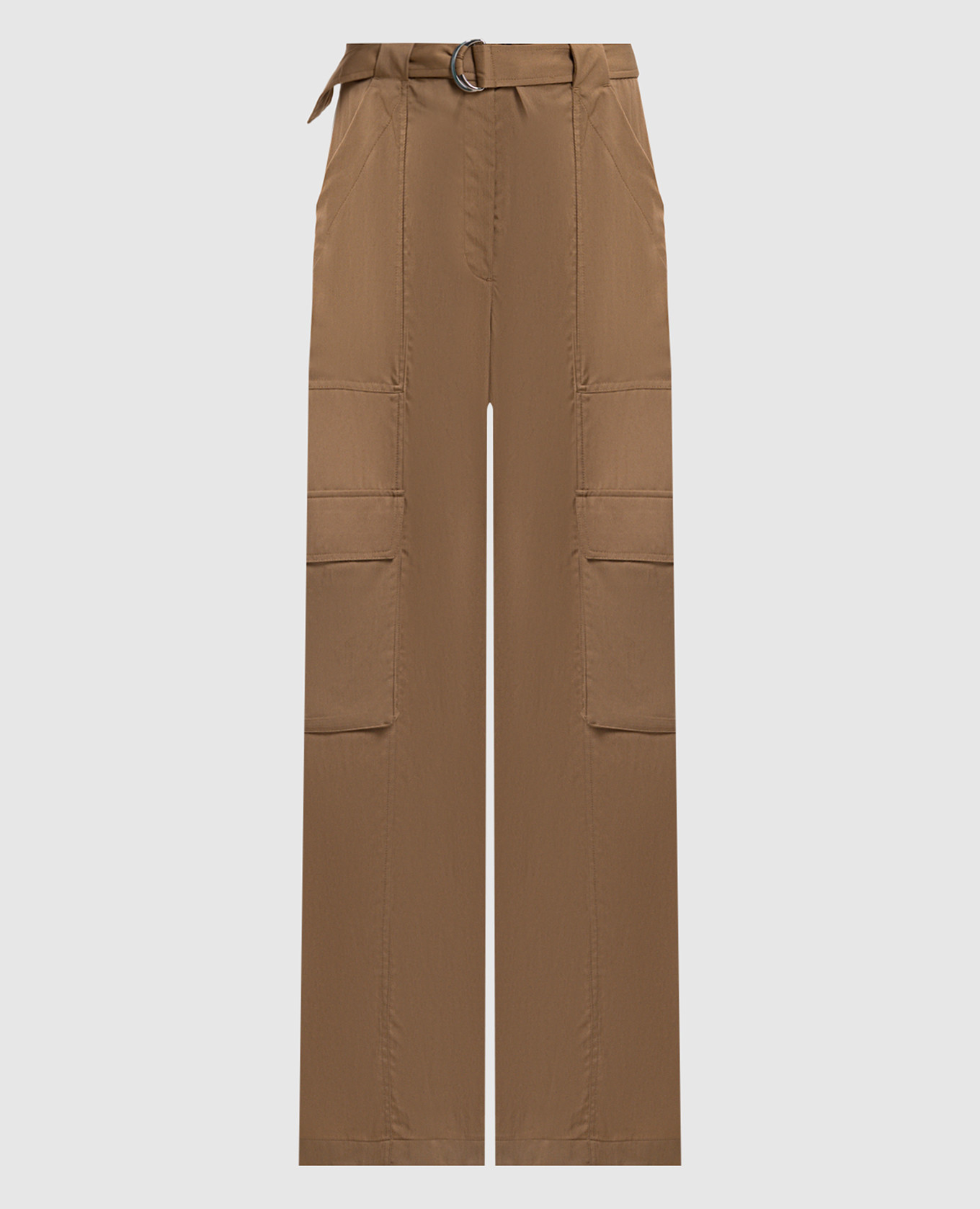 

Brown cargo pants with belt Simkhai