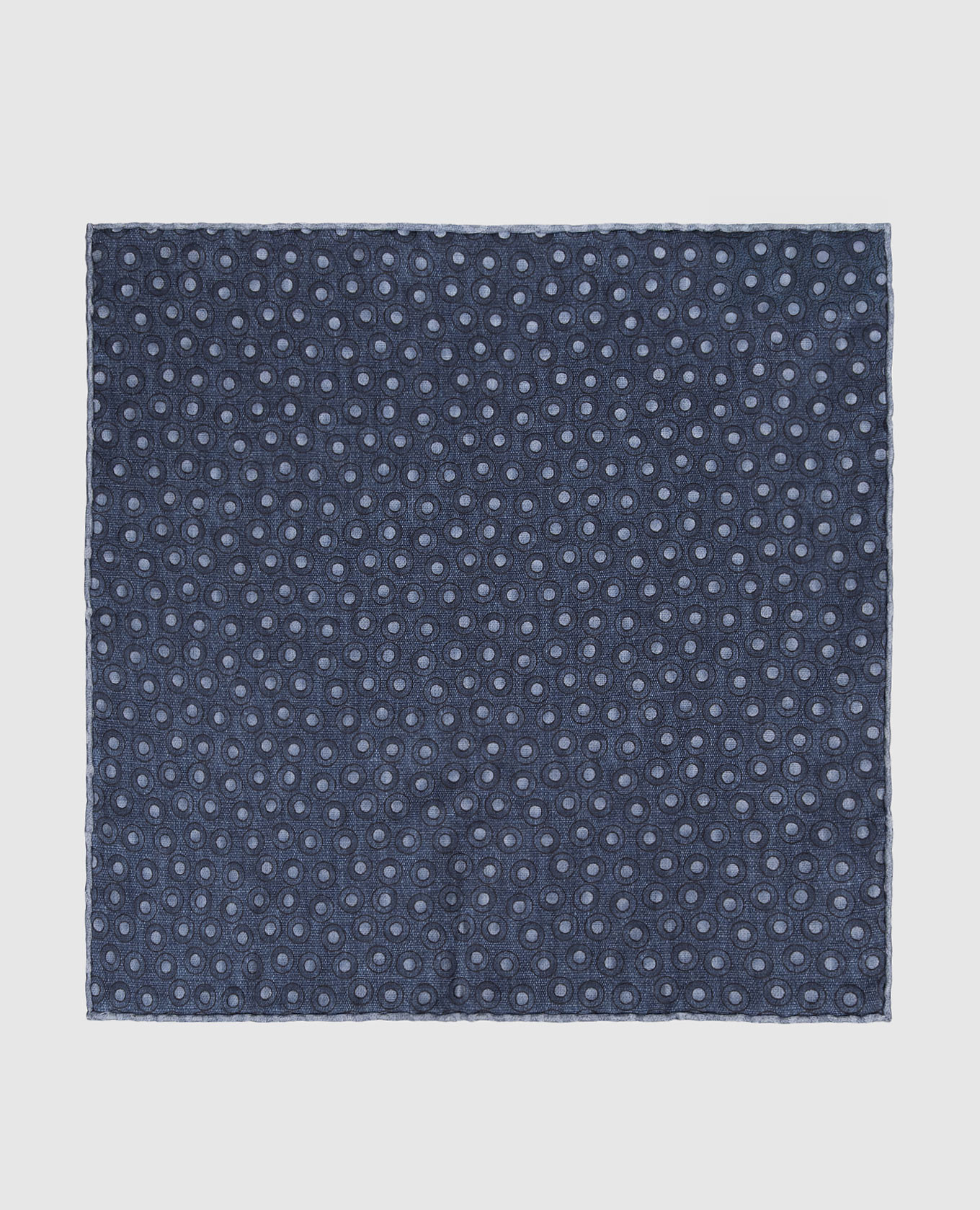

Blue polka dot silk scarf Brunello Cucinelli