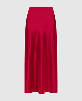 Twinset Burgundy midi skirt 261AP2252