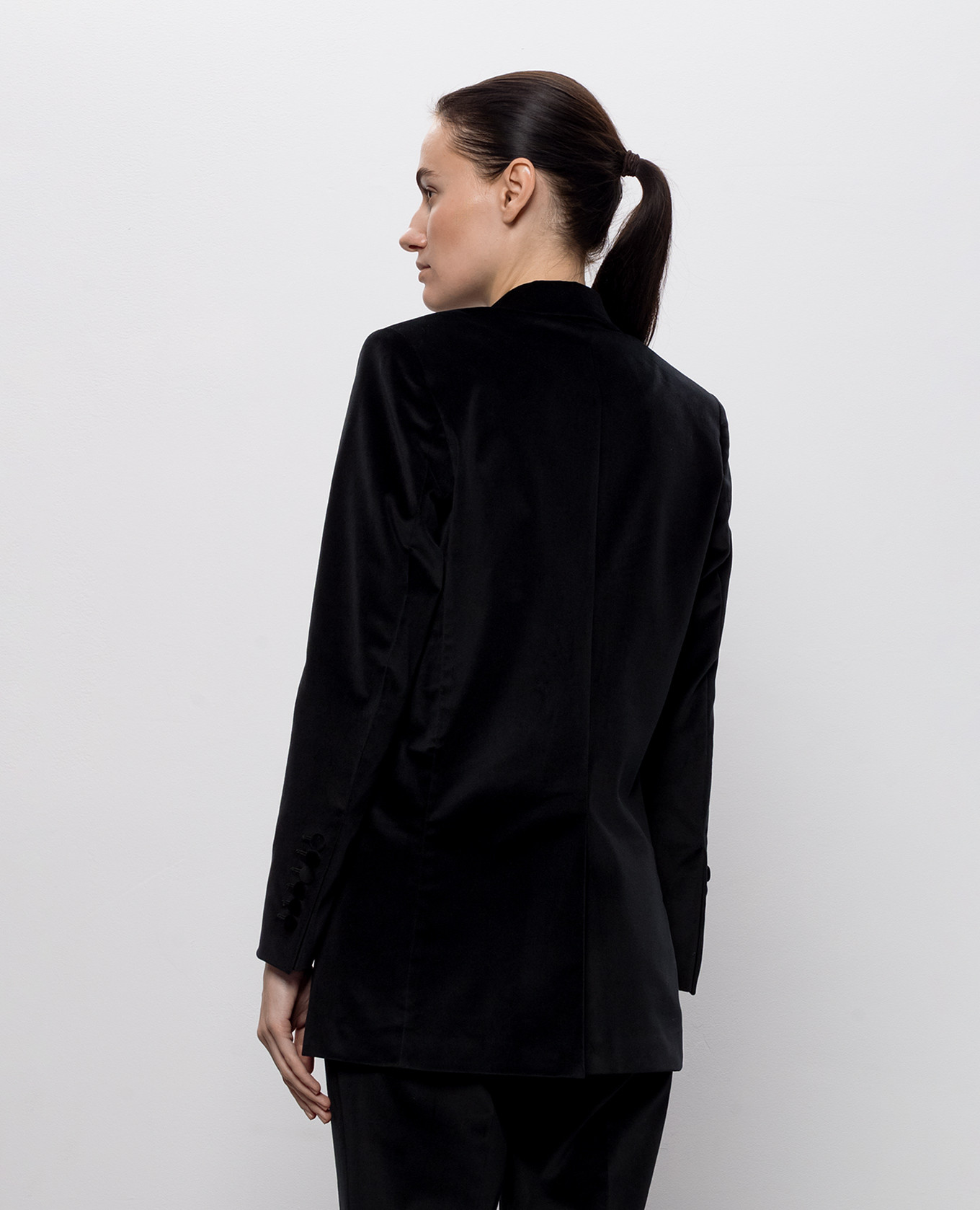 Black velvet jacket Jacob Lee 4