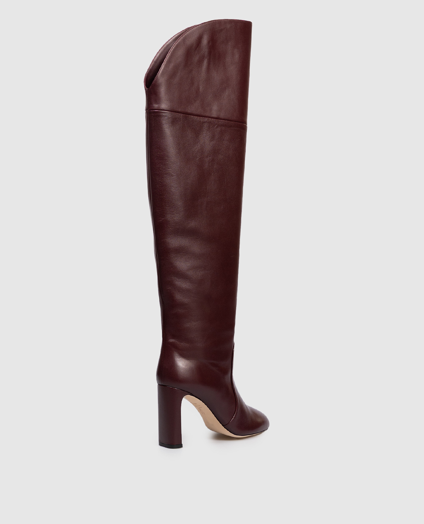 

Burgundy leather over the knee boots BABETTE Stuart Weitzman