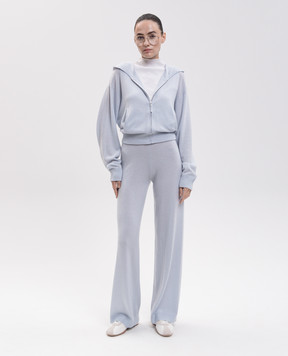 Allude Blue wool and cashmere sports jacket 26517700