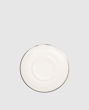 Geminiano Cozzi 1765 White porcelain saucer for tea cup Ducale JQCGP089071