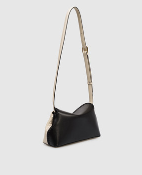 Toteme White leather T-lock bag 261WAL944LE0030