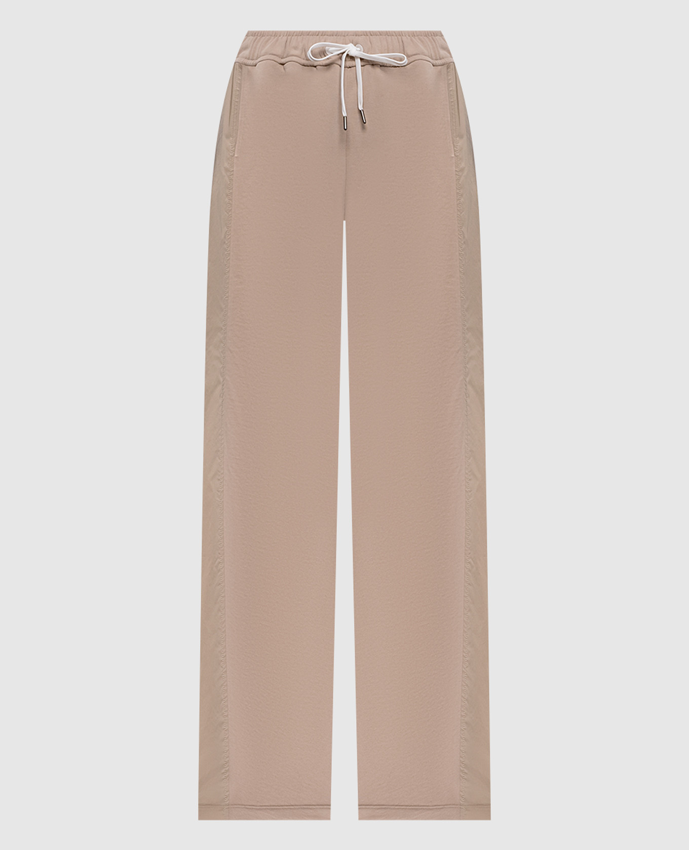 

Beige striped sweatpants Brunello Cucinelli