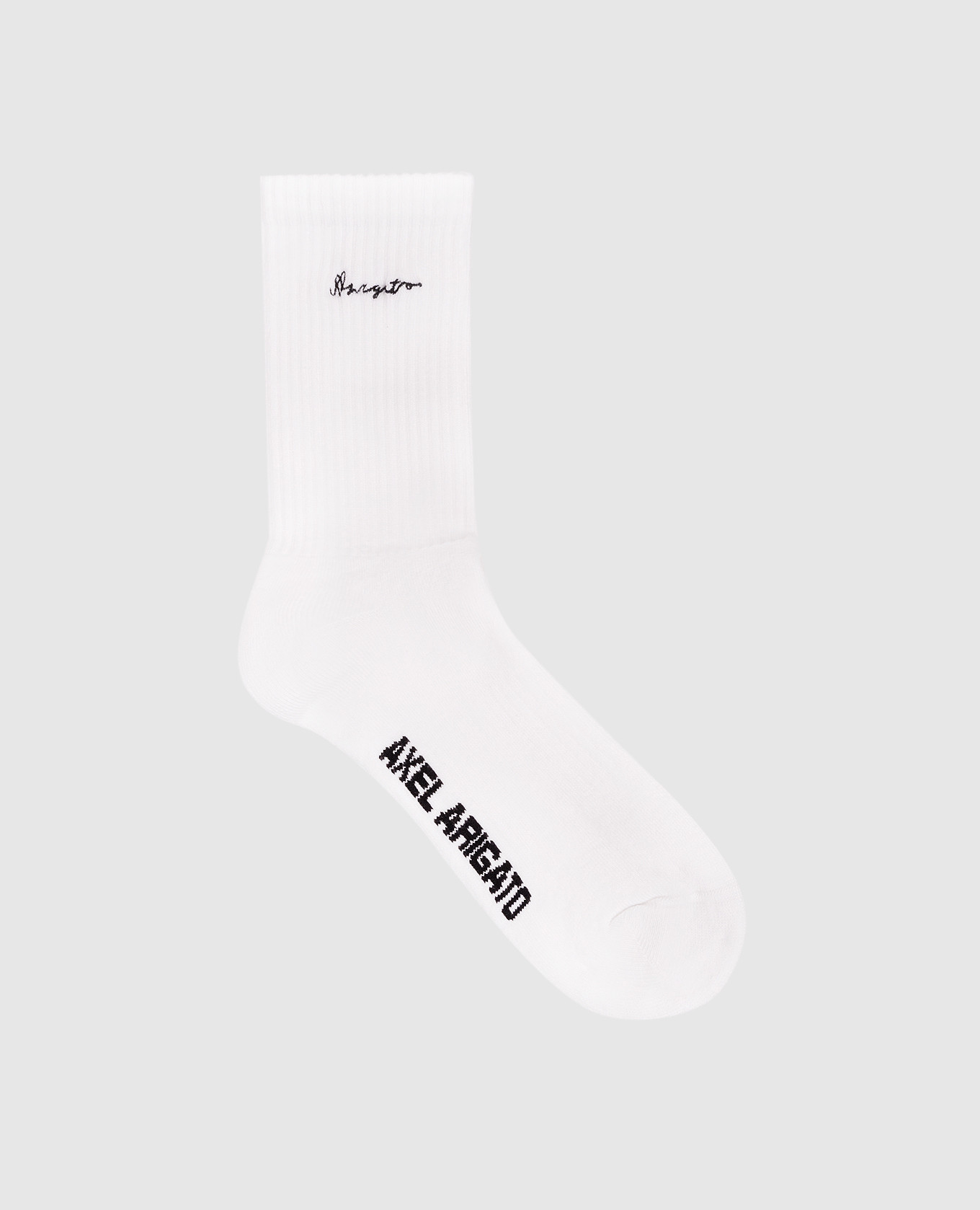 

White Doodle socks with logo embroidery Axel Arigato