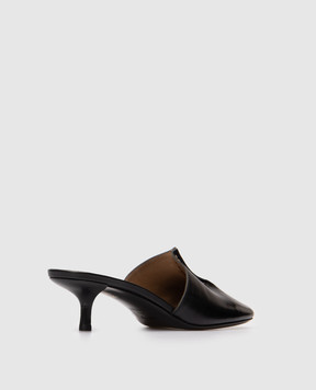 Marsell Cotama black leather mules MW8790P091