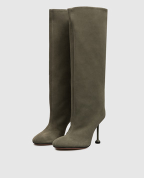 Babe Pay Pls Khaki suede boots 535927ZA