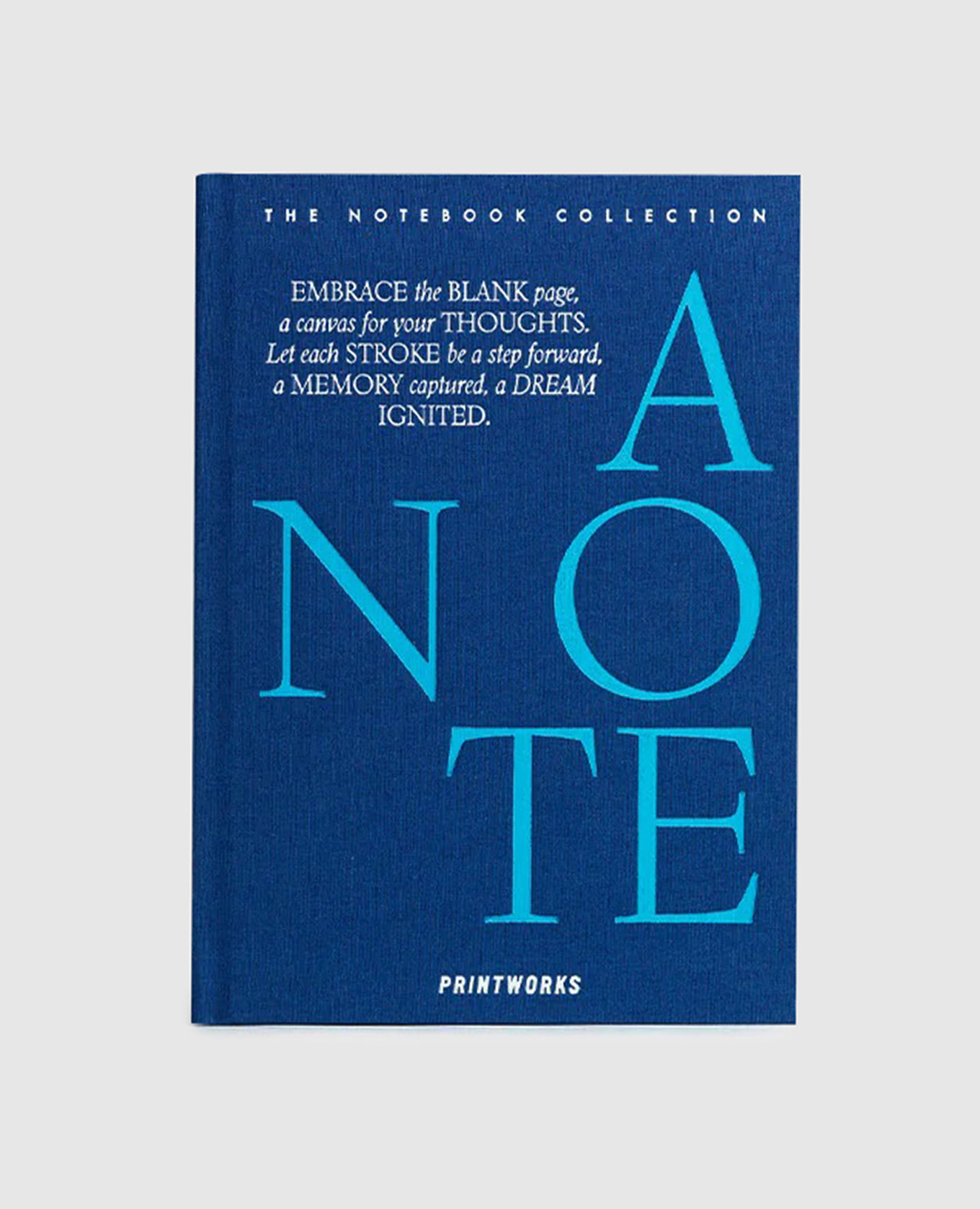 

Blue Just A Note notebook Printworks