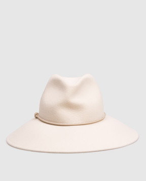 Peserico Ivory wool hat A36223C0CC888