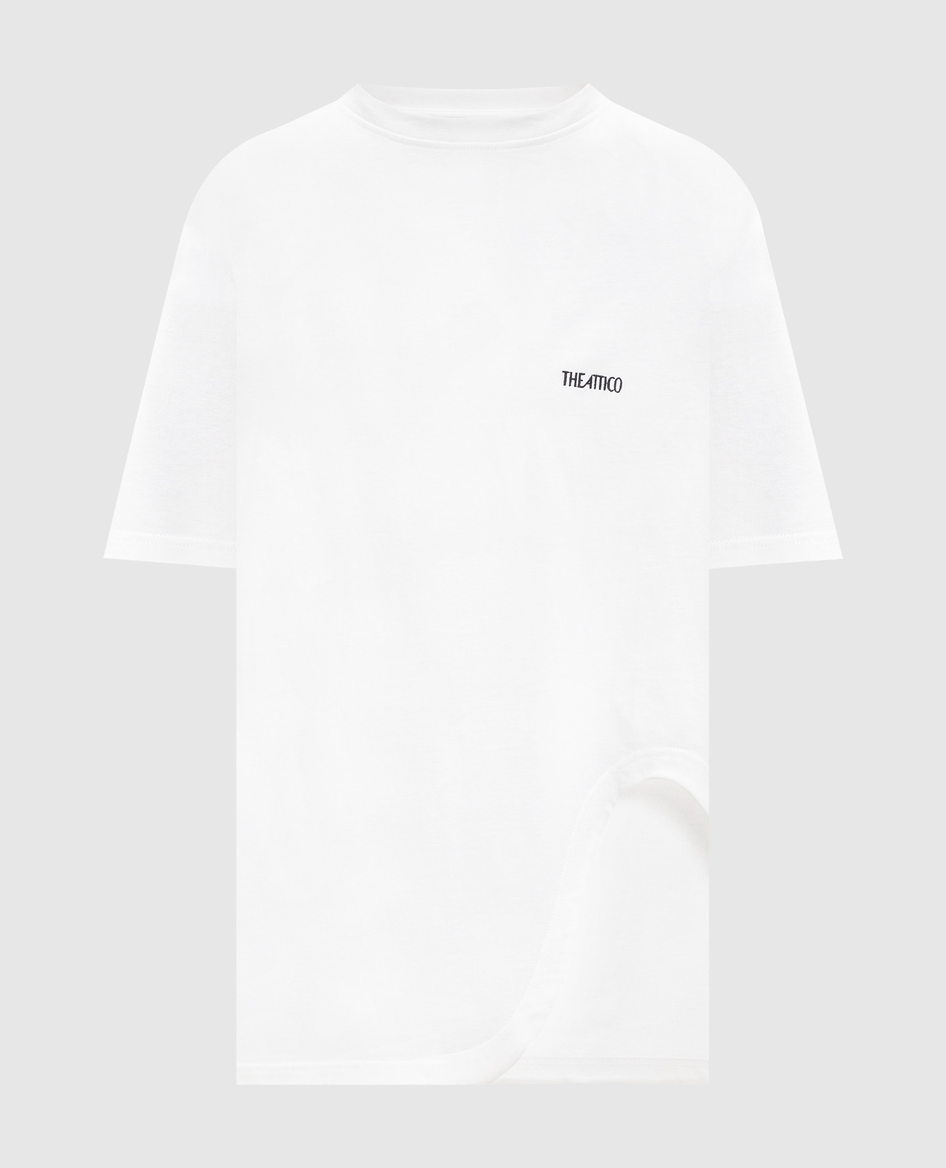 

White T-shirt with logo The Attico