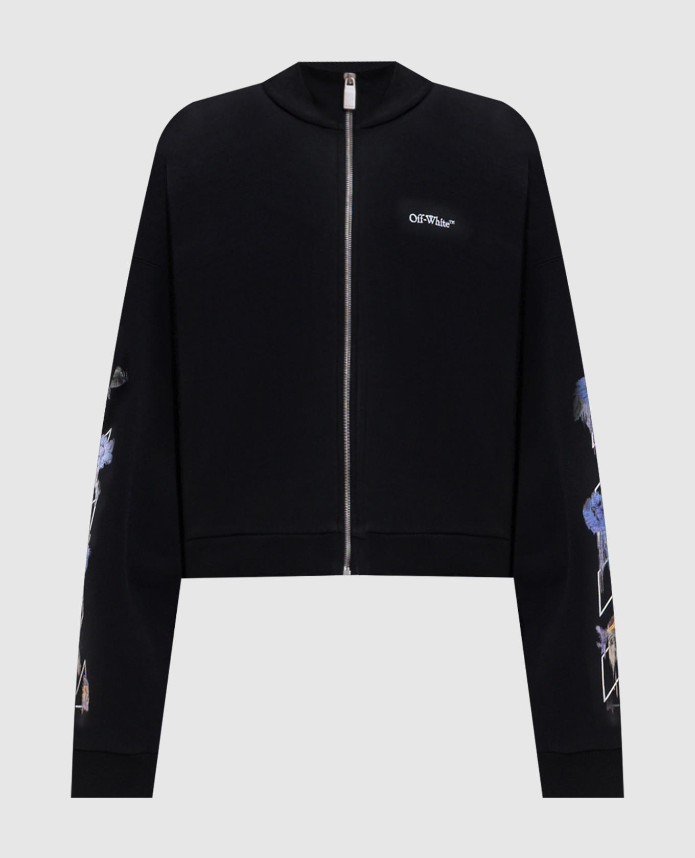 Black Flower sports jacket Off-White