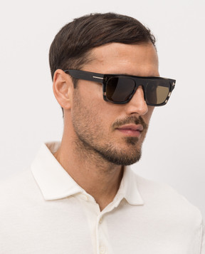 Tom Ford Cyrus brown sunglasses FT1337