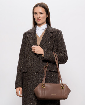 Gianni Chiarini TERRY brown leather tote bag BS12230COMMGRN