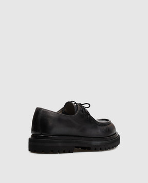Officine Creative Wisal DD black leather derby shoes WISALDD125TCAVSUPERNER